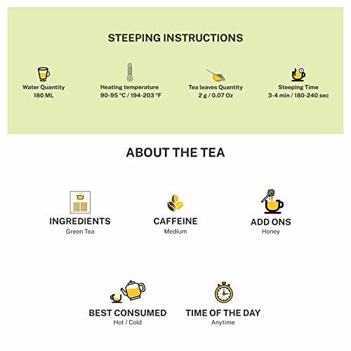 CHARLES N ROBERT Charles N Robert Exotic Darjeeling Green Tea 300gms (150 Cups) | Single Estate Whole Leaf Tea