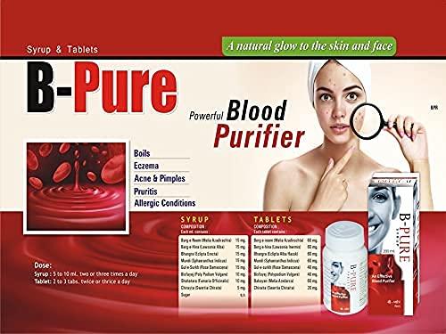 Drugs Laboratories B-Pure Blood Purifier Tablet For Skin By Drugs Laboratories - 100 Tab