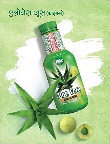 IMC Imc Aloe Vera Fibrous Juice - 500 Ml, Pack Of 2