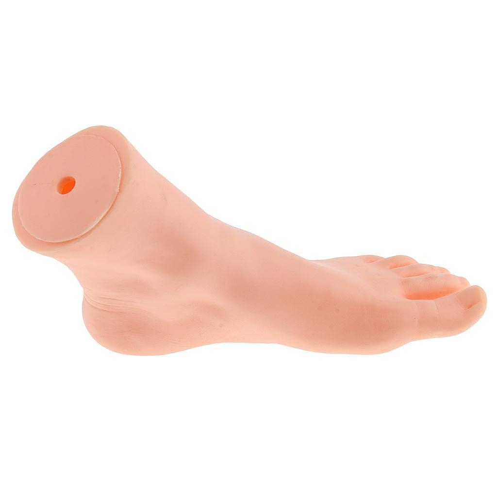 myaddiction MYADDICTION 1 Piece Silicone Female Left Feet Mannequin Foot Model Socks Shoes Toe Rings Shop Retail Display Business & Industrial | Retail & Services | Mannequins & Dress Forms | Partial-Body