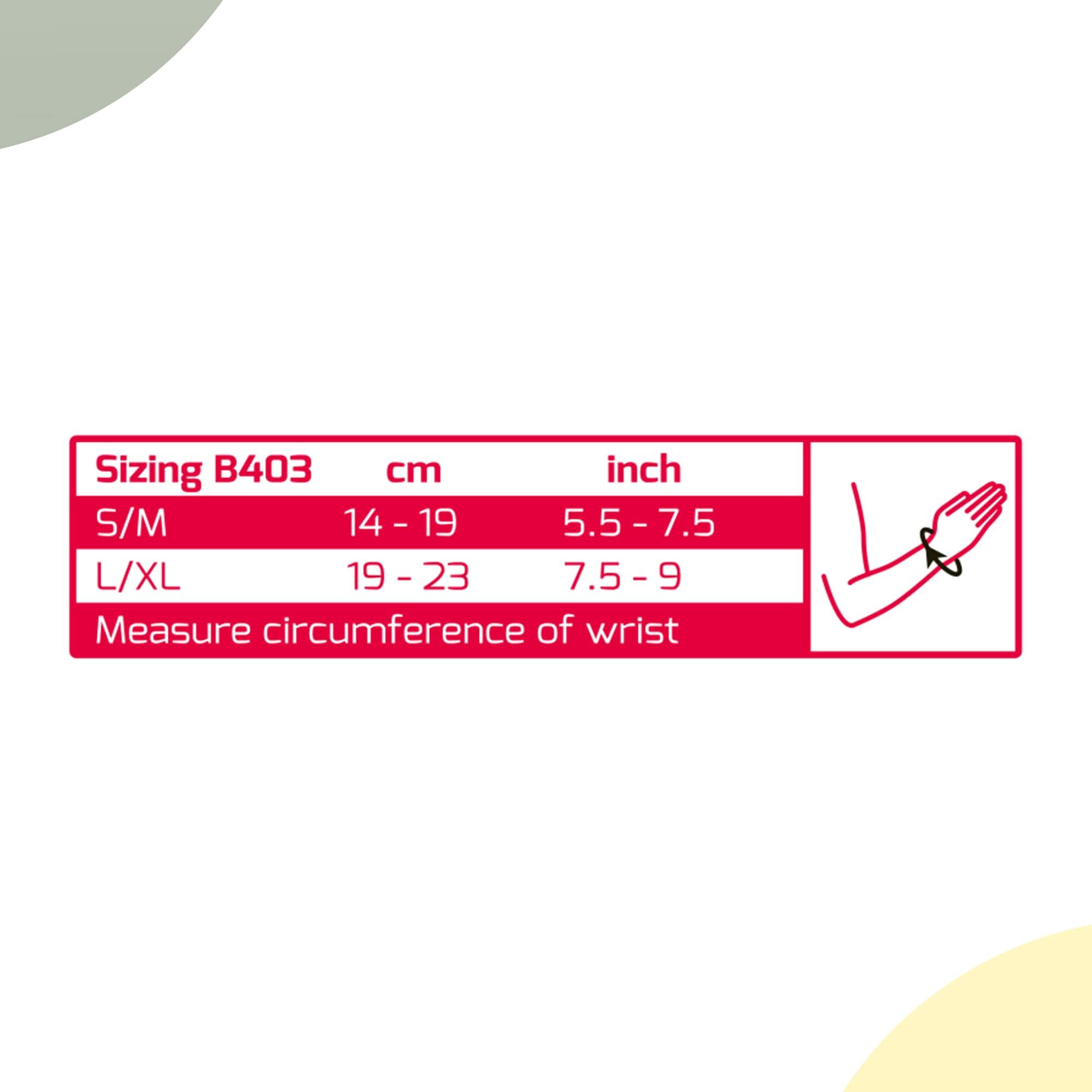 BraceUP BraceUP Wrist Support Brace with Splints for Carpal Tunnel Arthritis - Right Wrist (S/M)