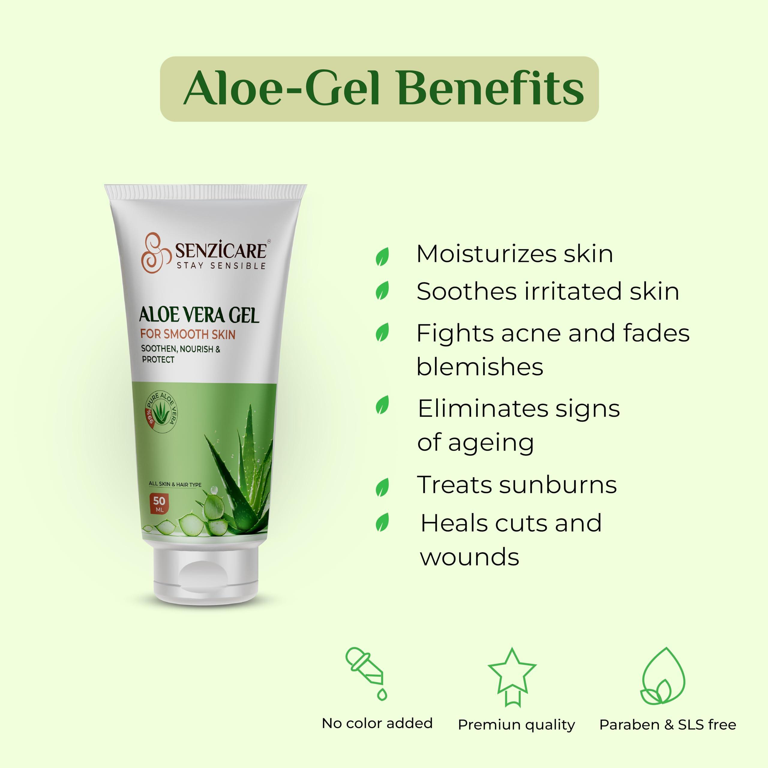 Senzicare Senzicare Eyebrow Razor | Eyebrows, Upper Lip, Targeted Corner Hair | For Salon-Like Eyebrows No Cuts | Safe & Hygienic (3 units) And Aloe Vera Gel