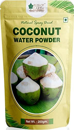BLISS OF EARTH Bliss of Earth 2x200 Gram Coconut Water Powder Natural Spray Dried (Pack 2)