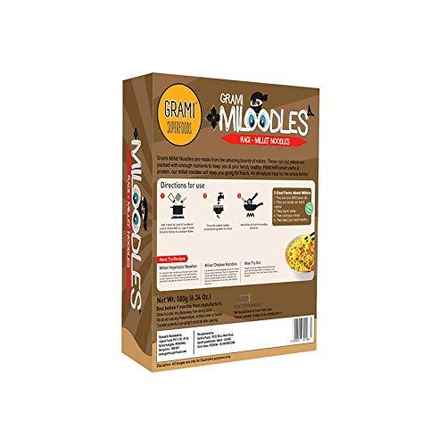 Grami SuperFoods GRAMI SUPERFOODS RAGI Millet Noodles (Pack of 3) 180G
