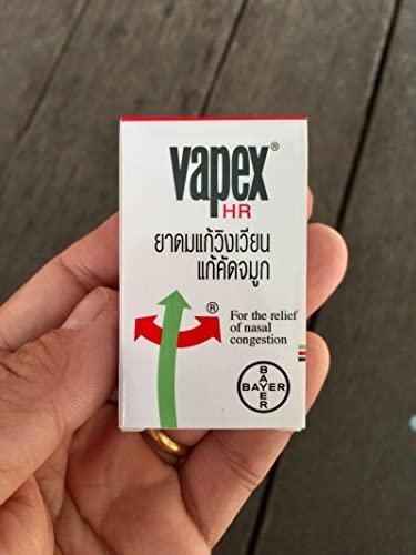 HANI PO HANI PO™ Vapex Inhaler Relief HR Nasal Congestion Headache Relaxing 5 ml - Thailand Product Pack of 1