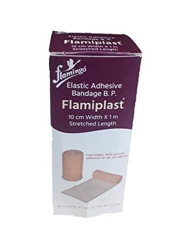 FLAMIPLAST FLAMINGO FLAMIPLAST ELASTIC ADHESIVE BANDAGE B.P [10CM * 1MTR]