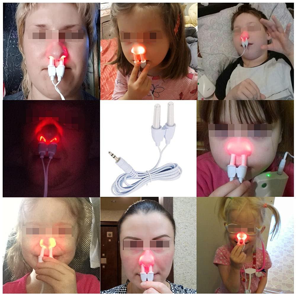 Generic Wire for Proxy BioNase Nose Rhinitis Sinusitis Cure Therapy Massage Hay Fever Low Frequency Pulse Laser Nose Health Care Machine