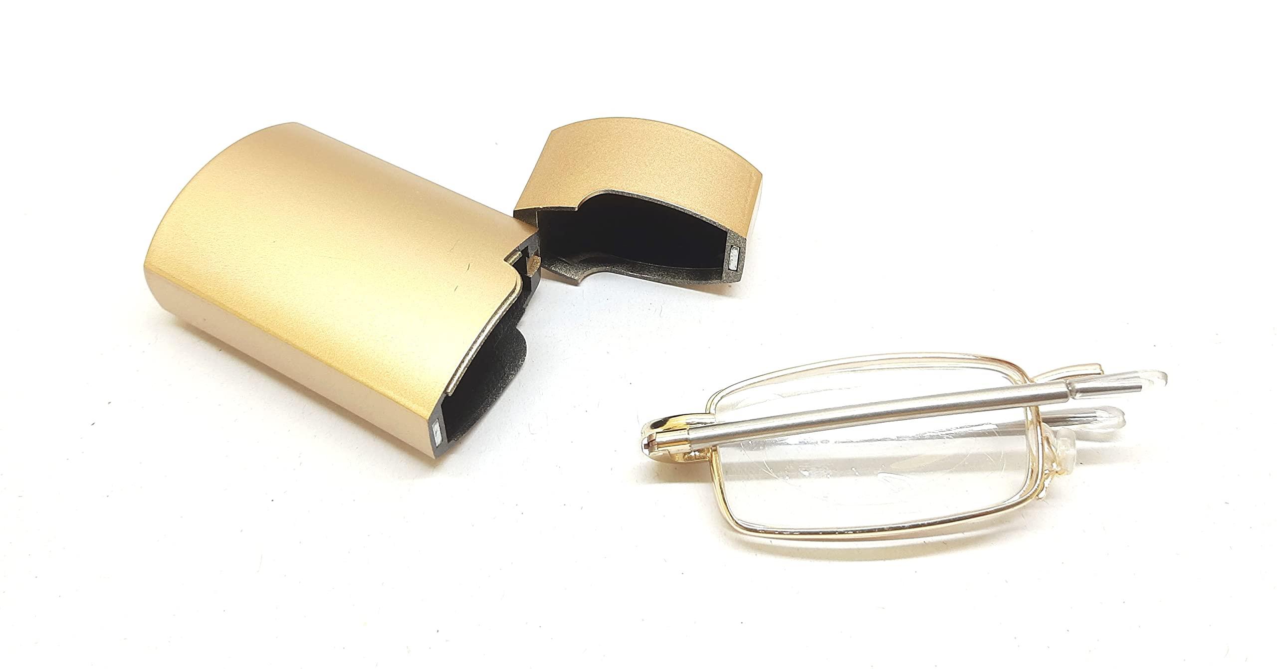 Genric Foldable Reading Glass for Men and Women +1.00 +1.25 +1.50 +1.75 +2.00 +2.25 +2.50 +2.75 +3.00 (+1.25)