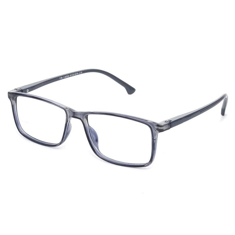 Optify Optify Bifocal Reading Glasses for Men and Women Unisex Reading Glasses Distance Plano Reading (Grey)