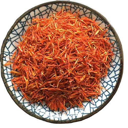 A D FOOD & HERBS A D Food & Herbs Organic Dried Safflower Flower/Petals Kusum ke phool Aromatic Edible for Homemade Lattes, Tea Blends, Bath Salts, Gifts, Crafts 100 Gms