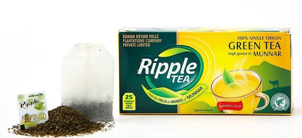 Ripple Ripple Green Tea Bags - 25N X 1.3gm