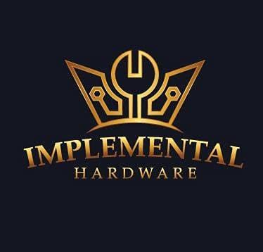 Implemental Bosney Steel Industries Heavy Duty Stainless Steel Grab Bar, Steel Handle, Toilet Grab Bar Shower Grab Bar (Chrome 30 cm) 12\" (inch) (Pack of 4)