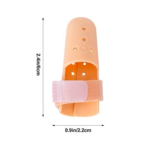 HEALLILY HEALLILY Plastic Finger Mallet Splint Finger Splint Finger Support Finger Brace Finger Straightener,Free size