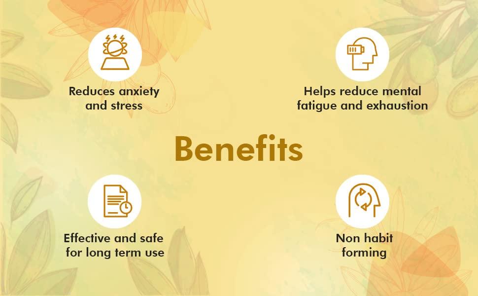 Charak Charak Pharma Sumenta Tablet With Tagar and Jatamansi for Natural Care in Stress and Anxiety (Pack of 6)