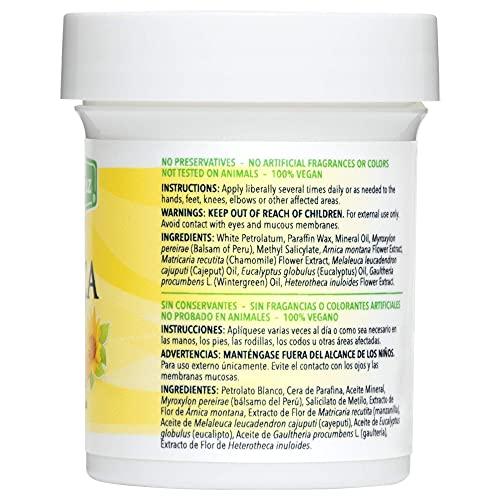 De La Cruz SUPER MUSCLE PAIN RELIEF ARNICA SALVE - POMADA DE ARNICA DOLOR MUSCULAR