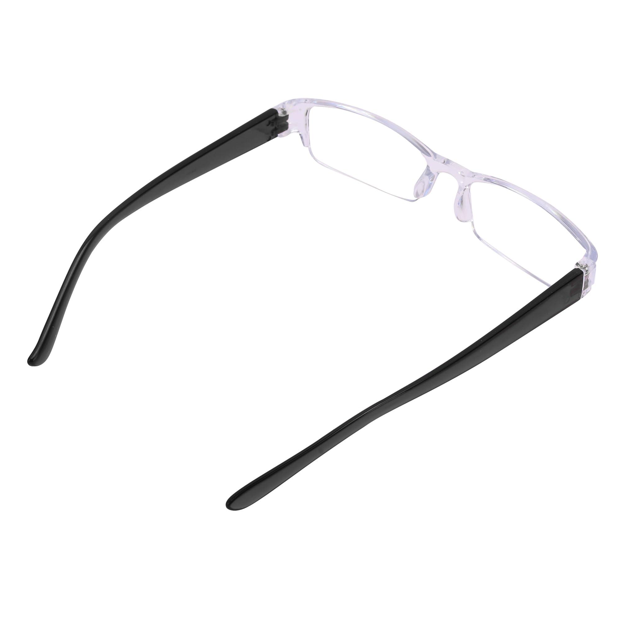 ILiFF ILiFF Compact Reading Glasses - Unisex TR90 Frame, Near Vision CR Lens, Anti-Glare Protection for Mobile, Books, and Laptops (+2.50)