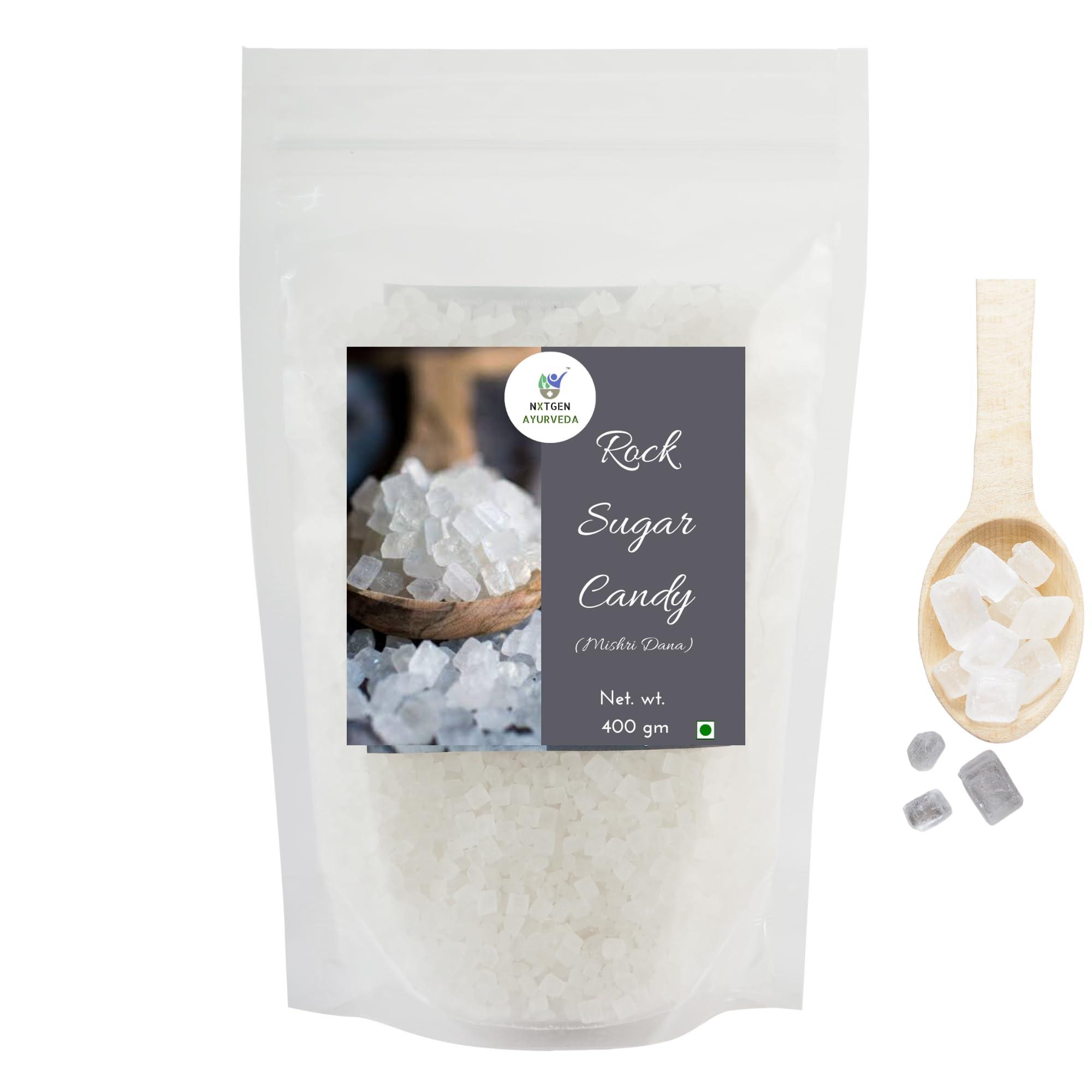 NXTGEN AYURVEDA Nxtgen Ayurveda Rock Sugar Candy | Mishri | 400 g | Sugar Crystal