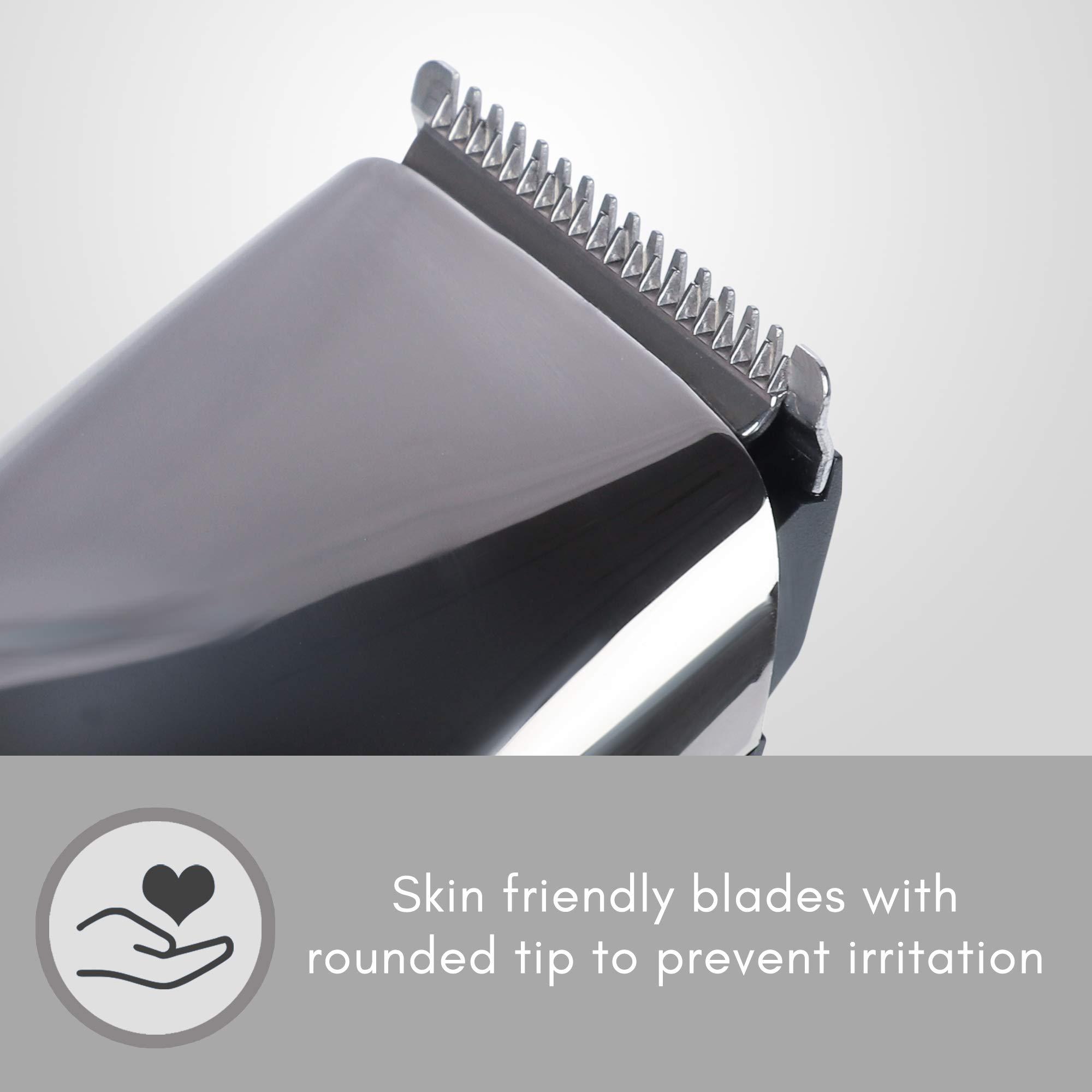 Torima Torima trimmer men PR-2632 beard trimmer for men the ultimate trimmer for man with type C fast charging 100 Min Run Time with 20 settings mens trimmer, Corded Electric