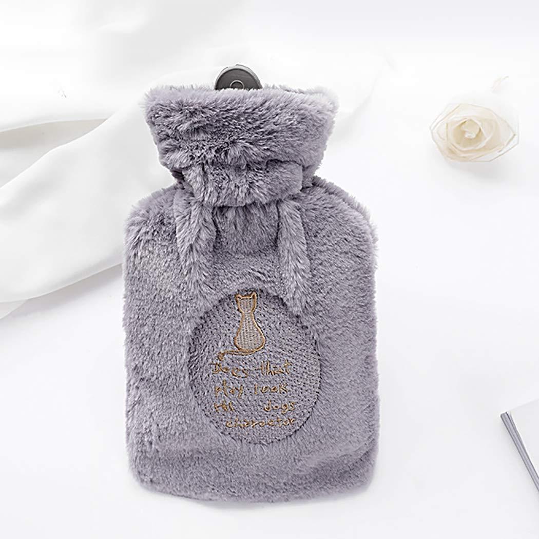 JUSTDOLIFE JUSTDOLIFE Hot Water Bottle Multiuse Portable Fashion Hot Water Bag with Cover for Office