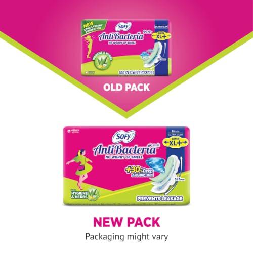 Sofy Sofy Anti Bacteria Extra Long Sanitary Pads, Pack of 30