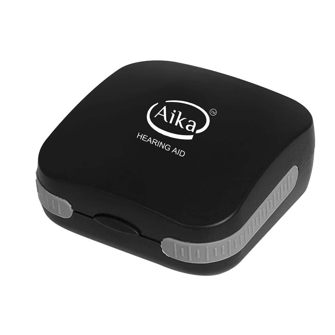 Aika AIKA Invisible Smallest Mini Hearing Aid Completely In the Canal Mild to Severe Hearing for Old Age, Ear Hearing Machine, Hearing Aid Machine (Right Single Ear Hearing Aid) (3 Months Warranty) (With Special Power Kit Worth Price 499 Free)