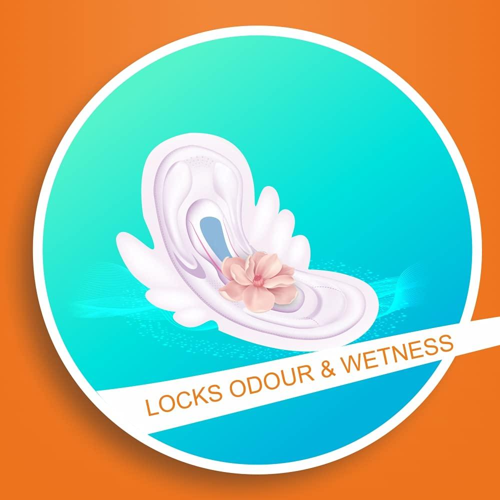 AMMY Ammy Ultra Thin Sanitary Pads XXL Rash Free Maxi Soft Cottony 69 Pads for Ladies, Girls, Women Rash Free Made In India