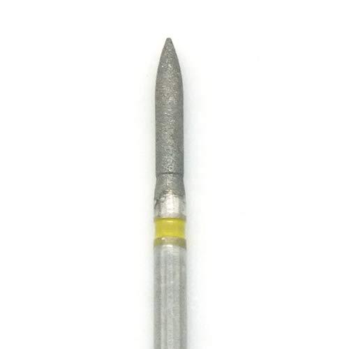 ADDLER ADDLER Dental Bur FO-21EF Air Rotor FG Diamond Multilayered coated Abrasive Autoclavable Head size 014 Pack of 5 Burs