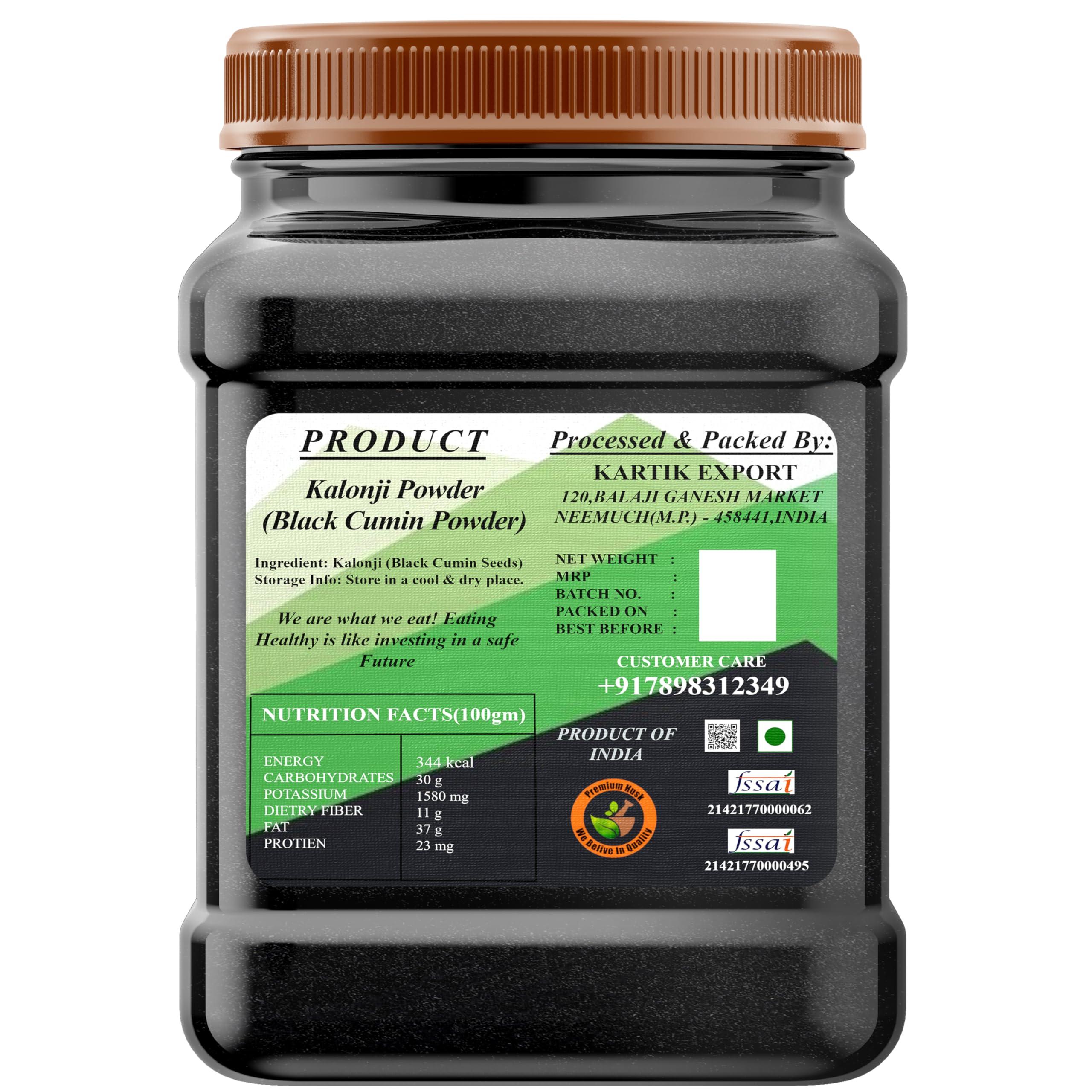 Kartik Export Kartik Export Kalonji Powder for Goods for Health, Hair Growth, Skin Health - 1kg