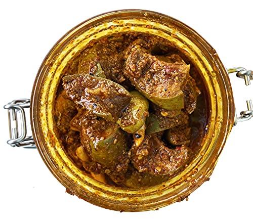 Awadh Uttar Pradesh ka Aaam Ka Achar, Made in Desi Mustered Oil Home Made with Super Blended Spices (450g)