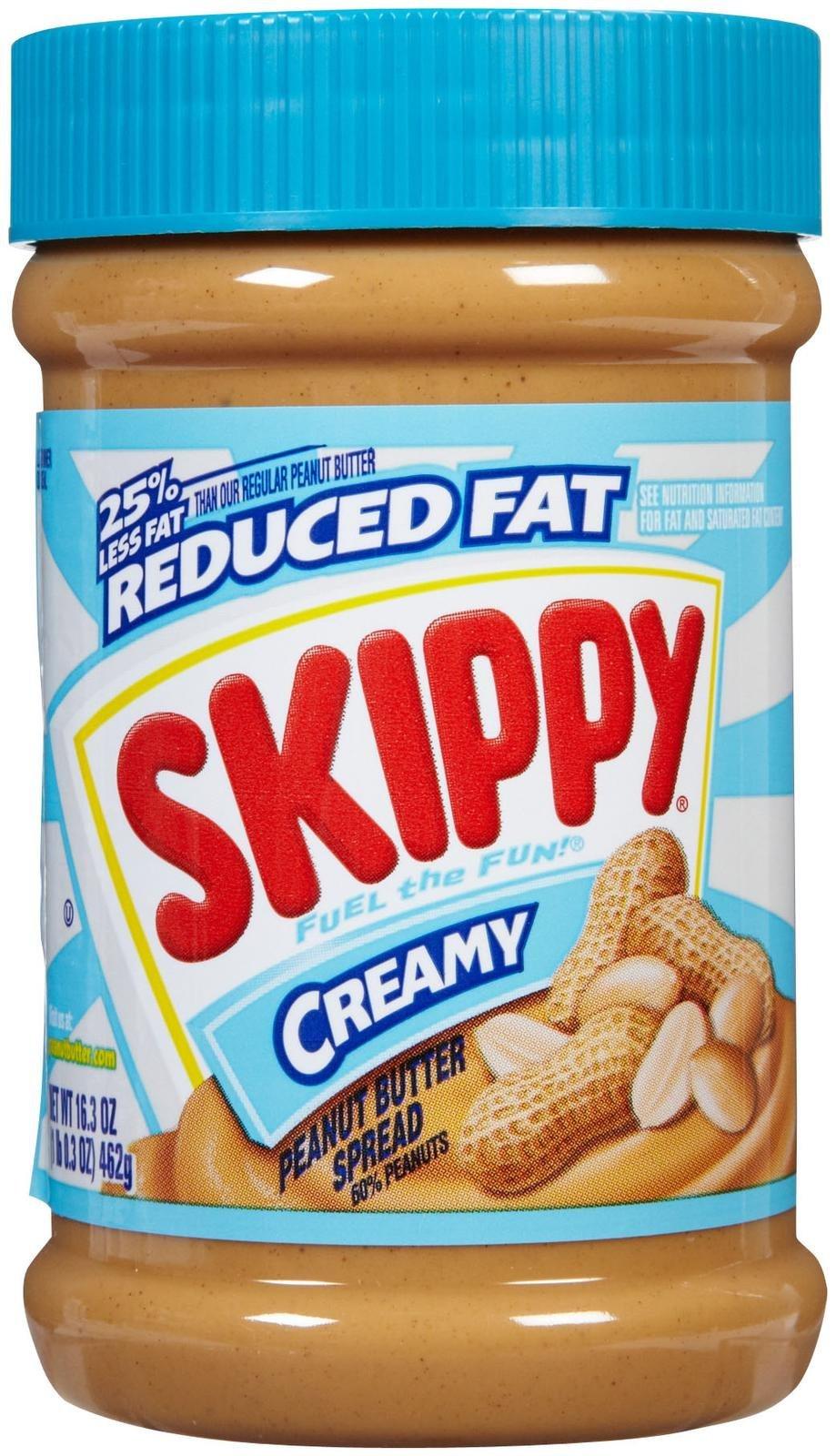 SKIPPY Skippy Reduced Fat Creamy Peanut Butter, 462g