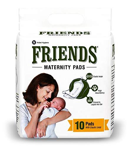 Friends Friends Disposable Maternity Pads with Elastic Loop for Post Pregnancy Bleeding - 30 Pcs