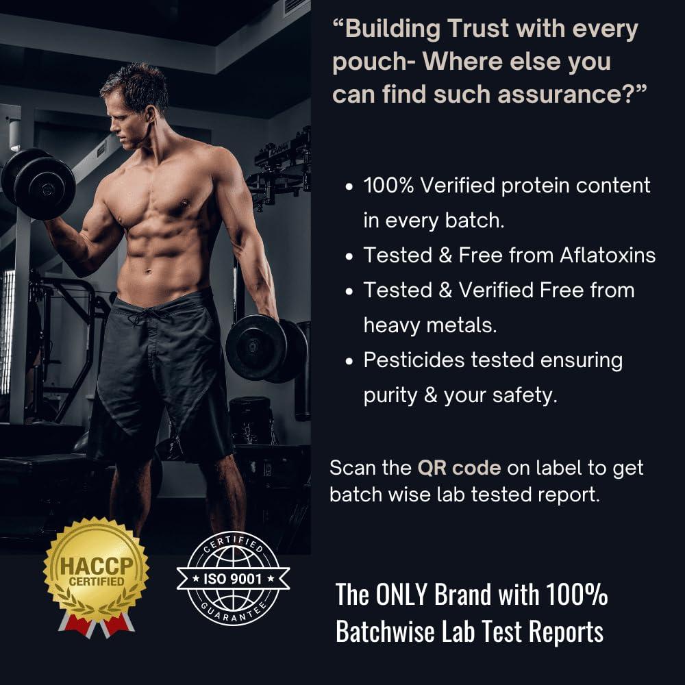 OSOAA OSOAA Ultimate ISO Whey Protein Isolate Protein - 36g Single Serving Pouch | 26g Protein Powder for Muscle Support & Recovery | 100% Authentic Protein Supplement Powder | Flavour - Kesar Kulfi