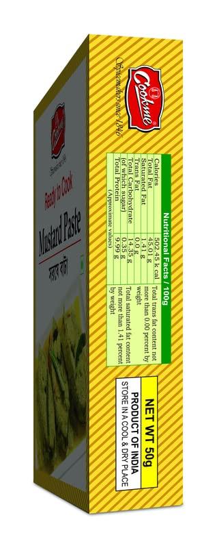 Cookme Cookme Mustard Paste 350g (7 Pkt of 50g each)