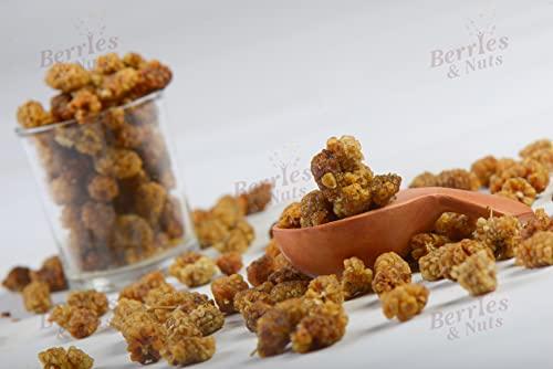 Berries And Nuts Berries And Nuts Naturally Dried Mulberries | Naturally Sweet Dried Mulberry | 480 Grams | 3 Bottles of 160 Grams