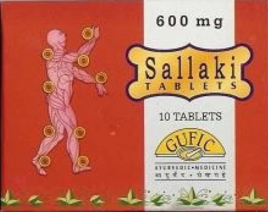 Gufic Biosciences Limited Gufic Sallaki (Shallaki- Boswellia Serrata) (600mg - Pack of 3)