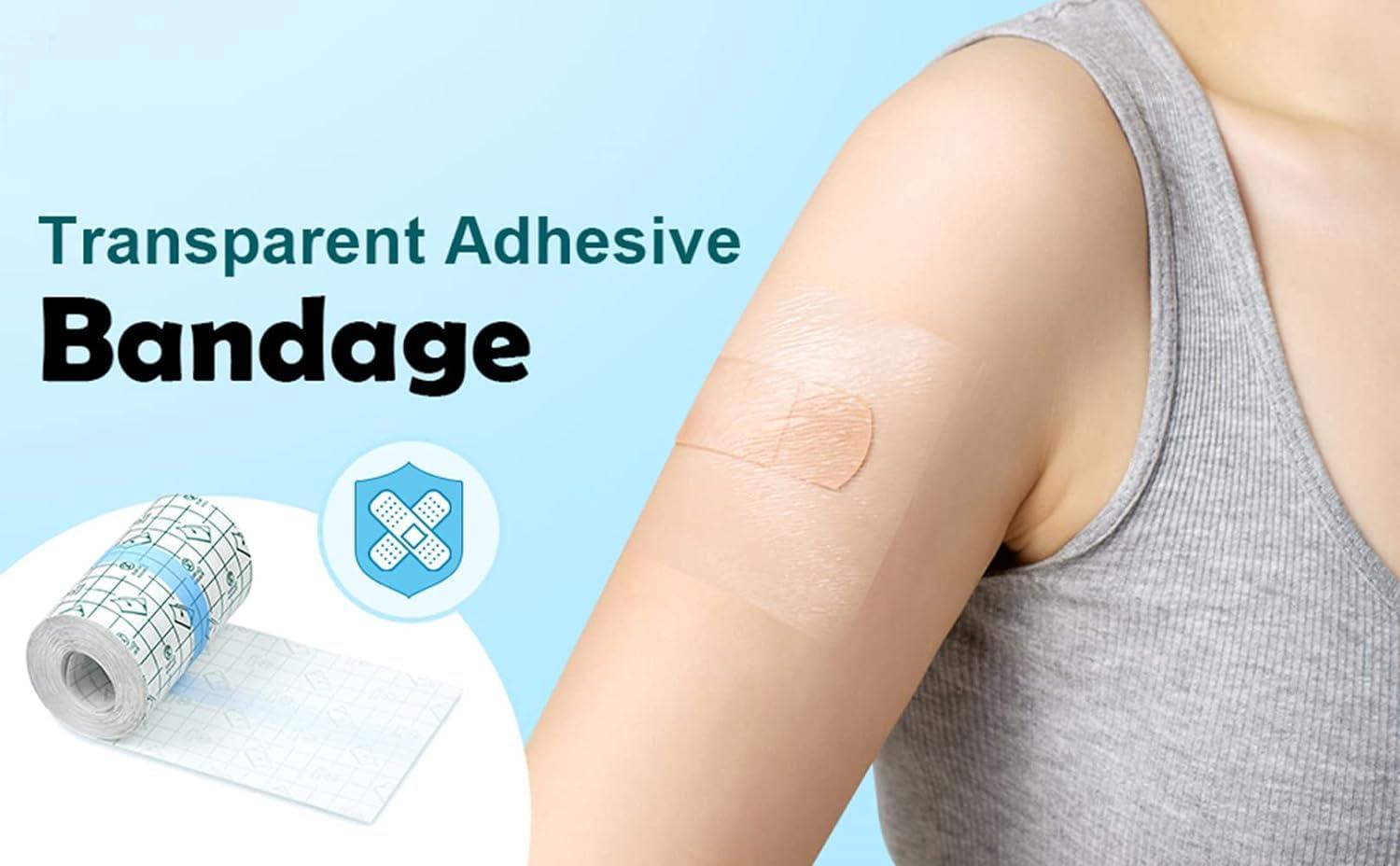 savsons Savsons Transparent PACK OF 11 Film Dressing PU Film Wound Waterproof Sticker Good for Wound Healing Both for people or Pets Dressing Pads Tattoo Aftercare Bandage (10CM*10CM) (10 PCS FREE ANTSEPTIC BANDAGE )