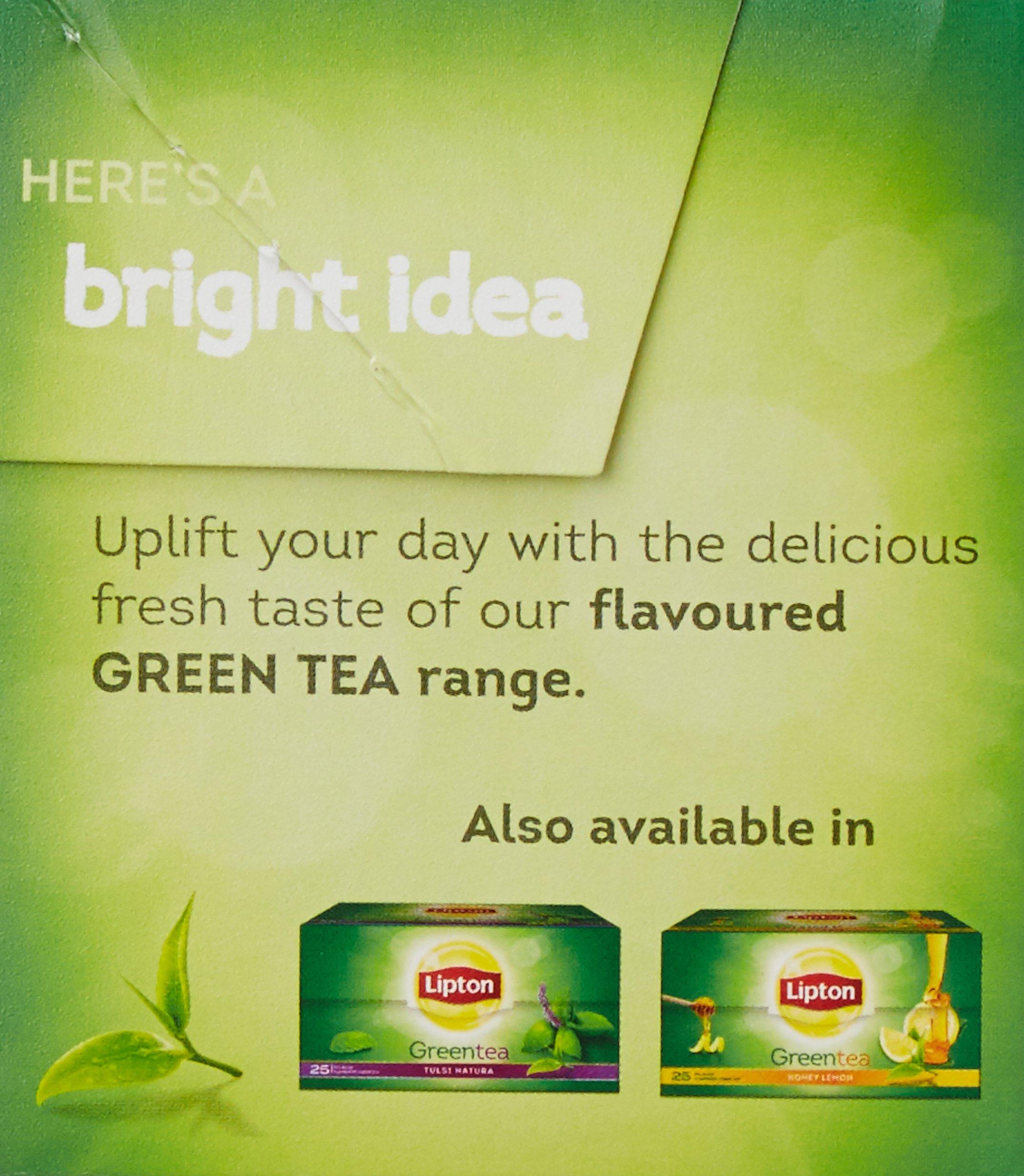 Lipton Lipton Lemon Zest Green Tea Bags, (25 Pieces)