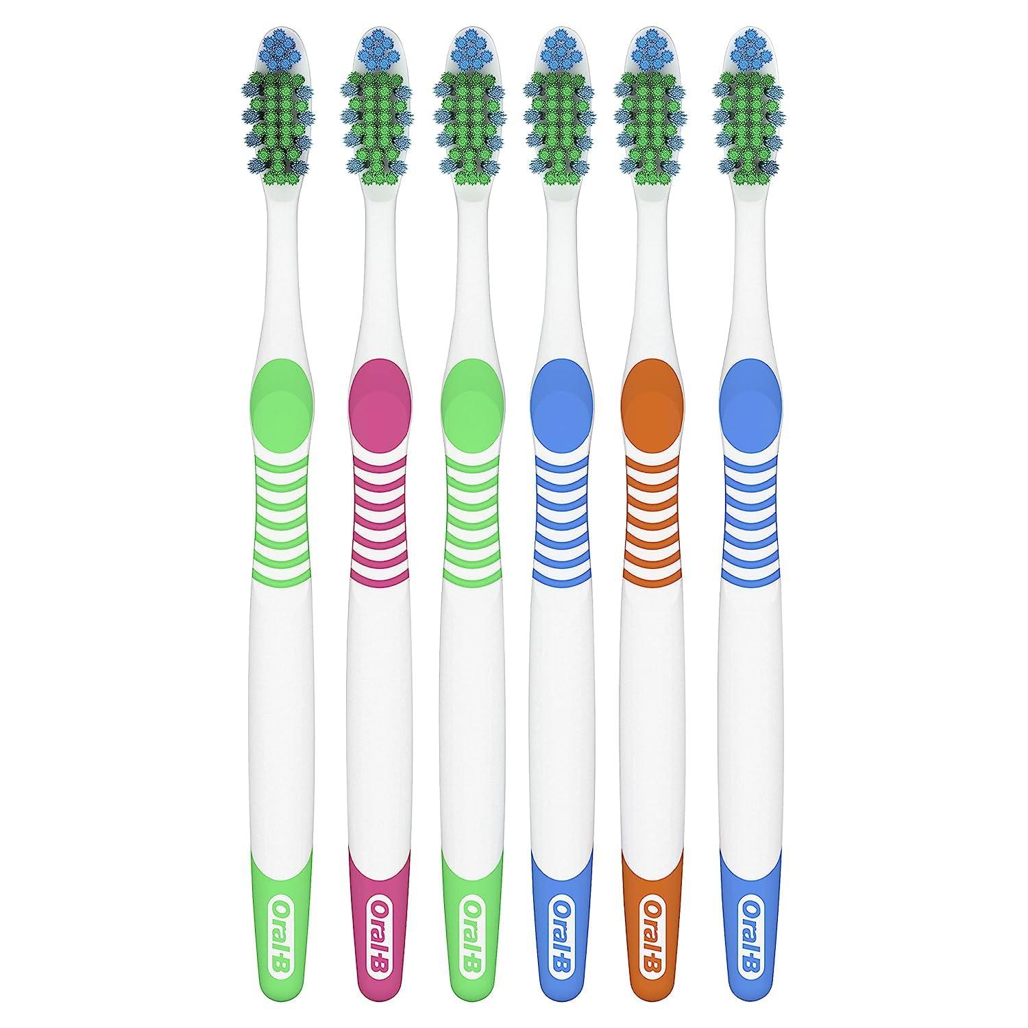 Oral-B Oral-B Complete Deep Clean Toothbrush, Medium, 6 Count