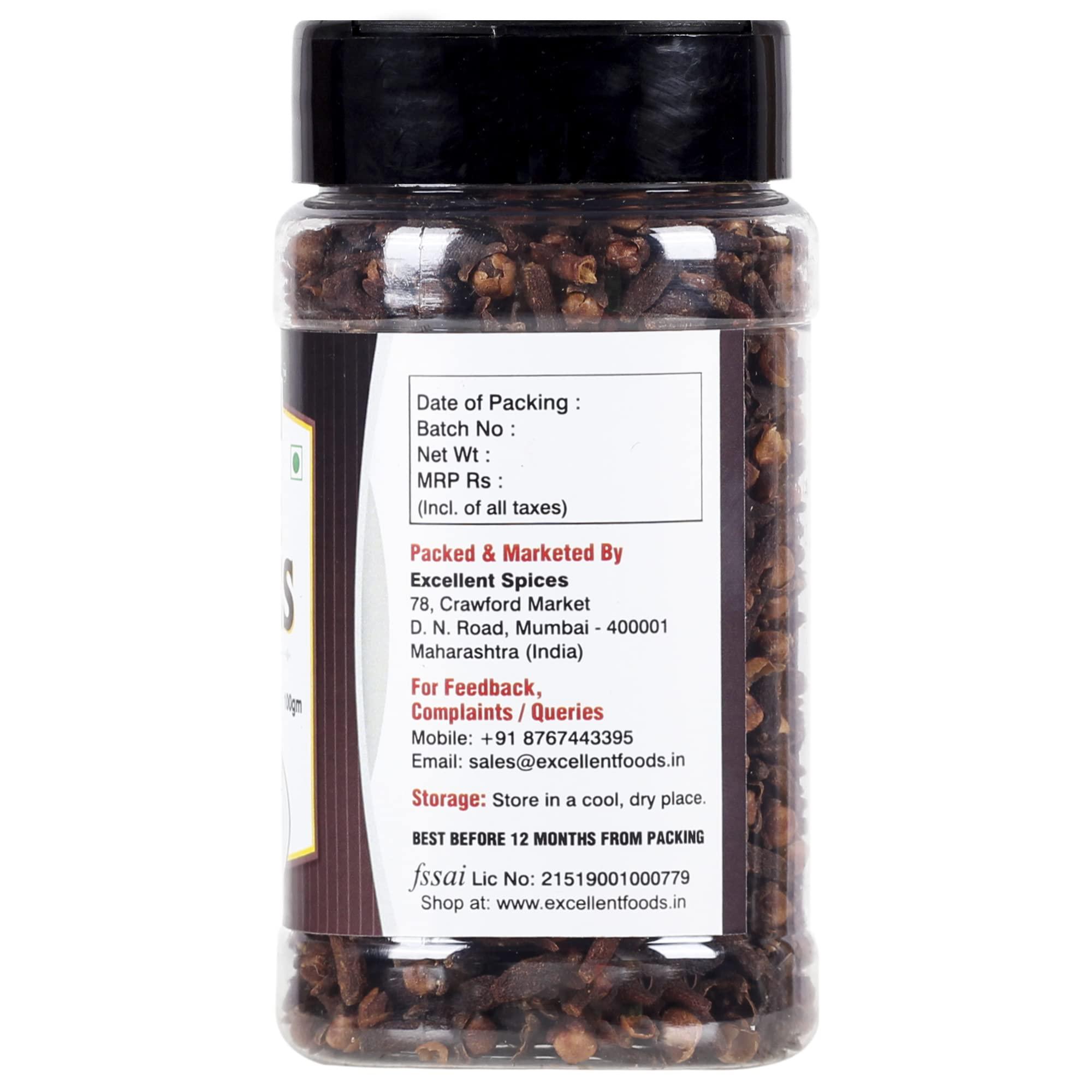 Generic EXCELLENT FOODS - Whole Cloves (Laving) 100g