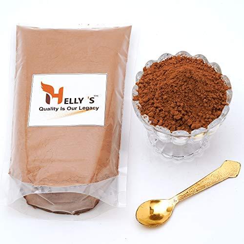 Helly's Helly's Raw Unsweetened Cocoa Powder for Cake Making | Zip Lock Pack | Zero Sugar, Vegan (400)