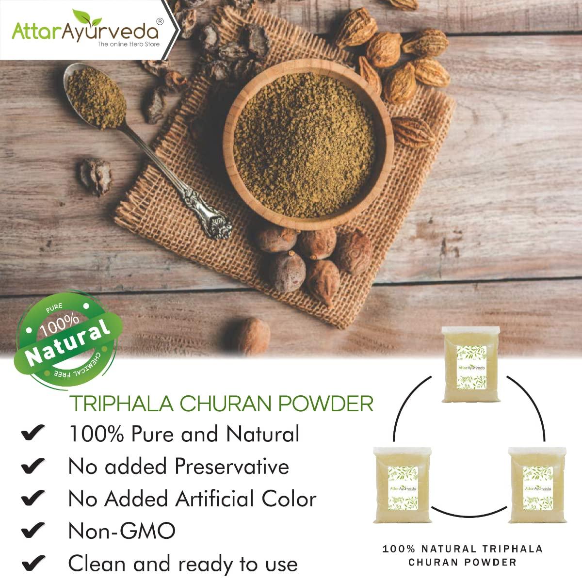 ATTAR AYURVEDA Attar Ayurveda Triphala Churan Powder (Ratio 1:2:4) - 700 grams