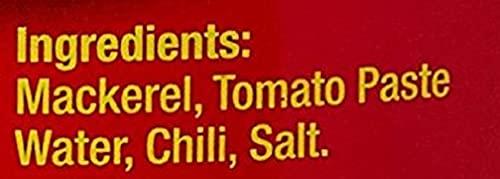 Golden Prize Golden Prize Mackerel in Tomato Sauce with Chili, 200g (Pack of 2)