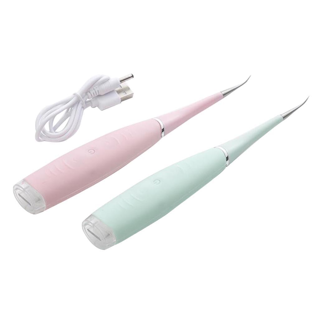 LOOM TREE LOOM TREE Ultrasonic Sonic Dental Scaler Tooth Tartar Calculus Remover Cleaner Pink