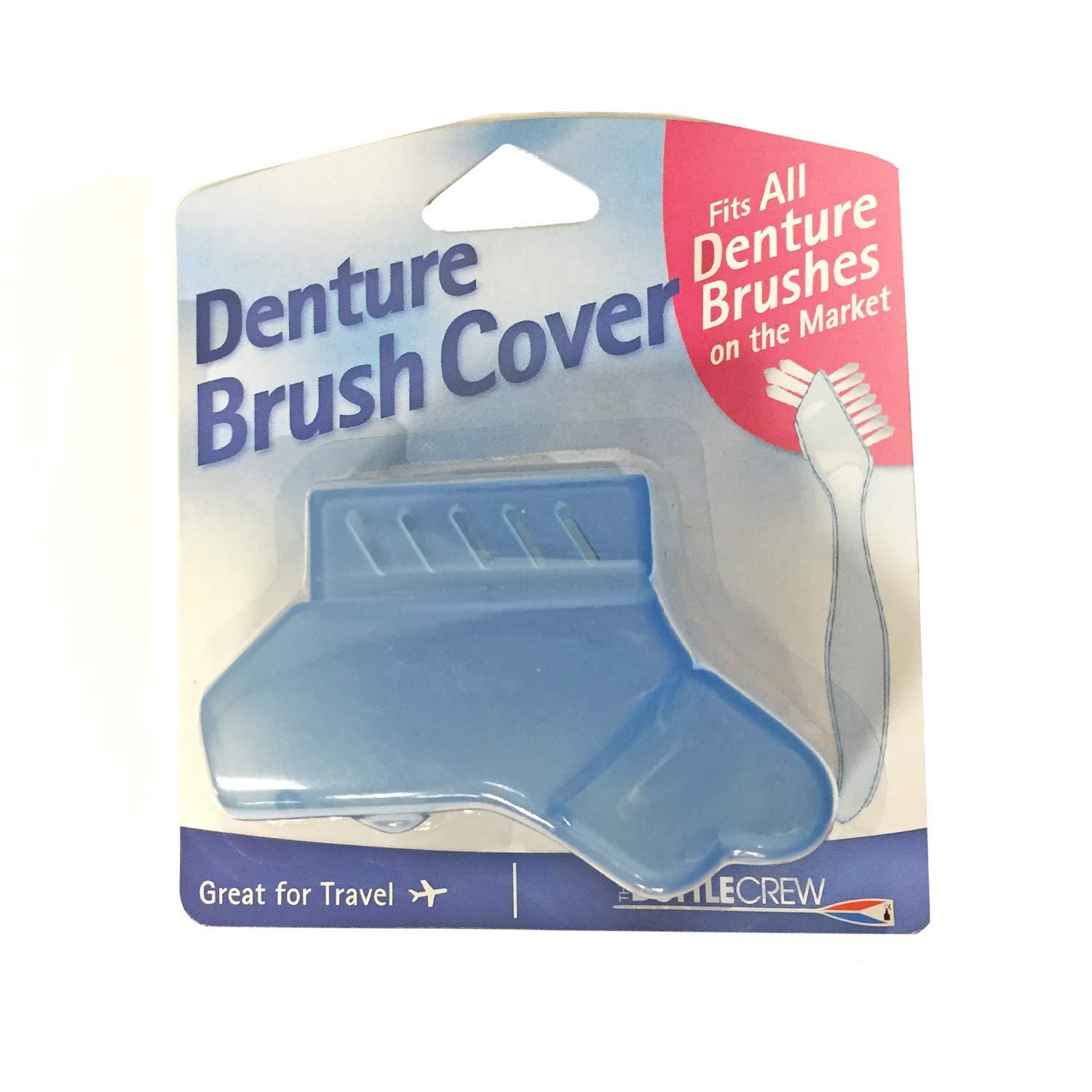 The Bottle Crew Denture Brush Cover - Fits All Denture Brushes by The Bottle Crew