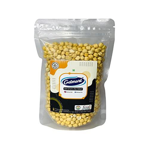 Getmart Getmart™ Roasted Whole Chickpeas (Gram) Without Skin, Desi, Unsalted, Bhuna Chana, 200 Gms, 1 Pack