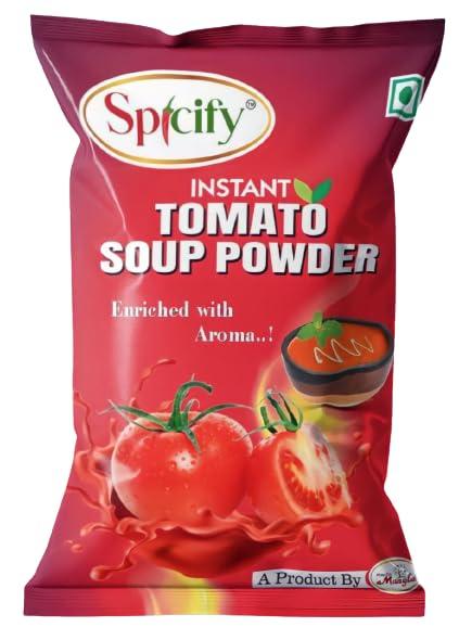 Spicify Spicify Instant Tomato Soup 20 Sachets x 12g | Fresh Tomato Flavor | Ready-to-Make Soup Packet | Convenient & Delicious | Tomato Powder Soup