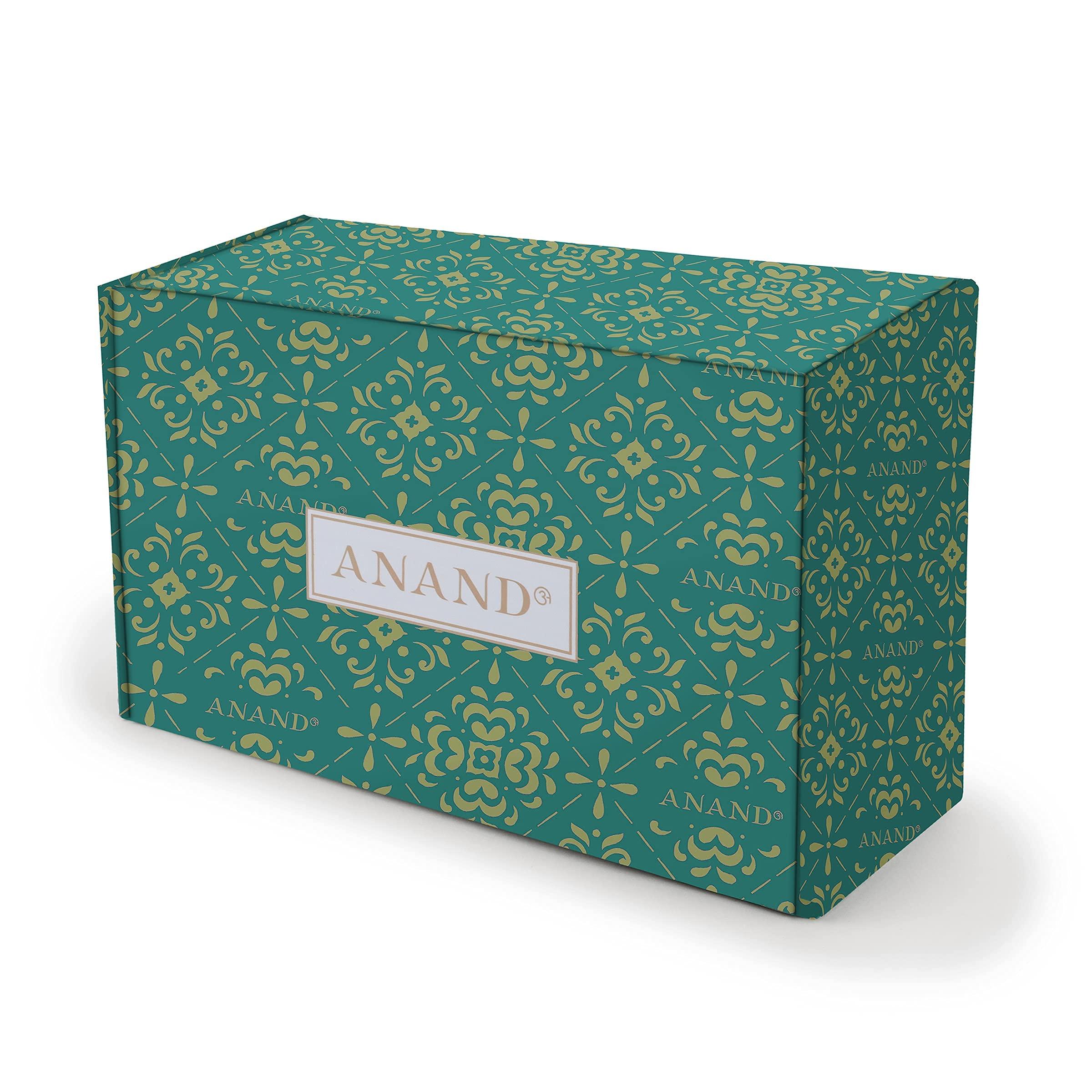 ANAND Anand Kaju Katli, Badamika, Pistamika, Navratan Mixture - Royal Indulgence Gift Box