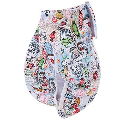 JUYT Adult Cloth Diapers, Adult Pocket Diaper LeakFree Waterproof Washable Soft Breathable for Bedridden Patients for Elderly People(A52)