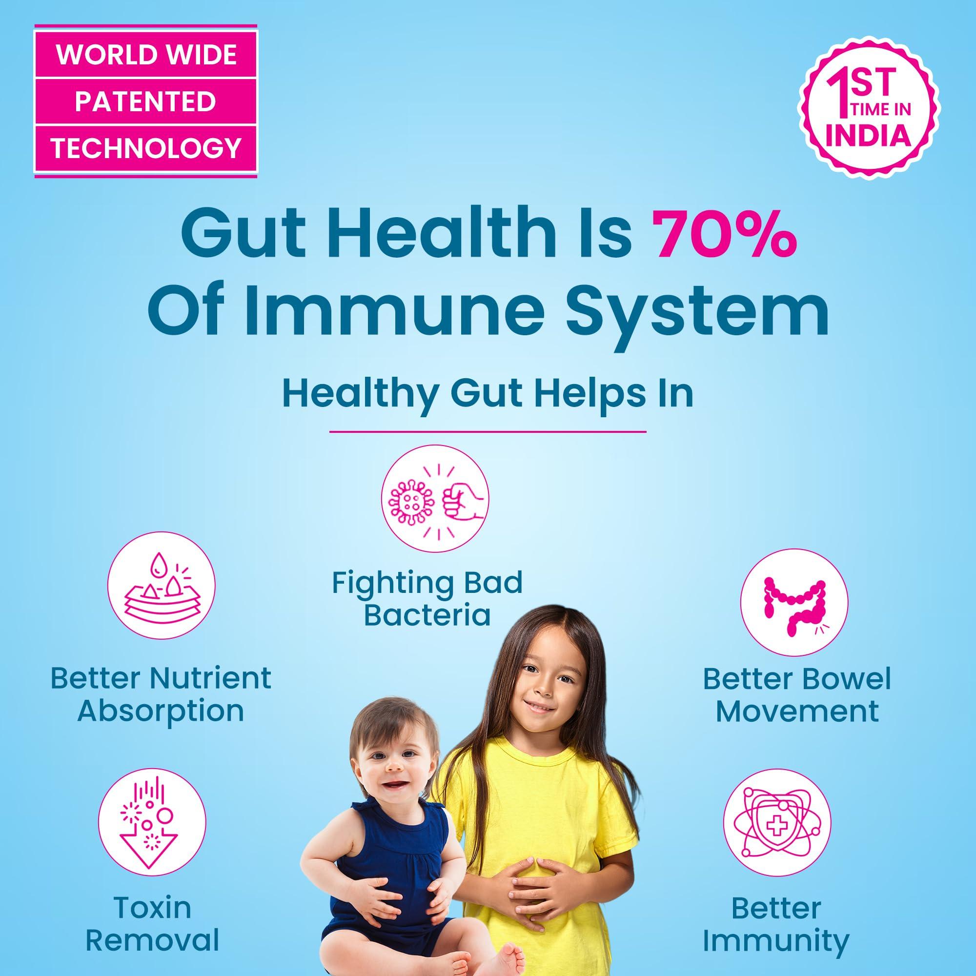 MOREPEN Morepen INTEBACT DROPS 2BN Probiotics Supplement Lactobacillus Bacteria support Gut Digestive Health & Immunity Booster for Men Women 10ML Pack