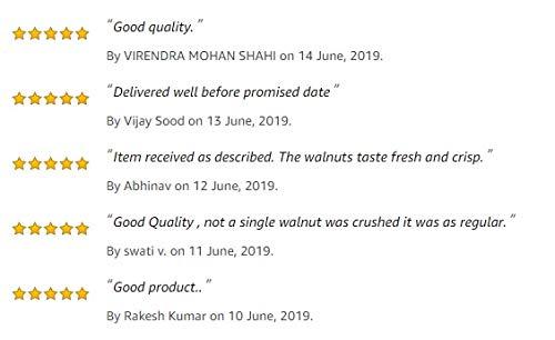 3p 3P Kashmiri Walnut Kernels Without shell Light Quarter Fresh Organic Natural Premium Akhrot giri Walnuts dry fruit 500g (250gm X 2)